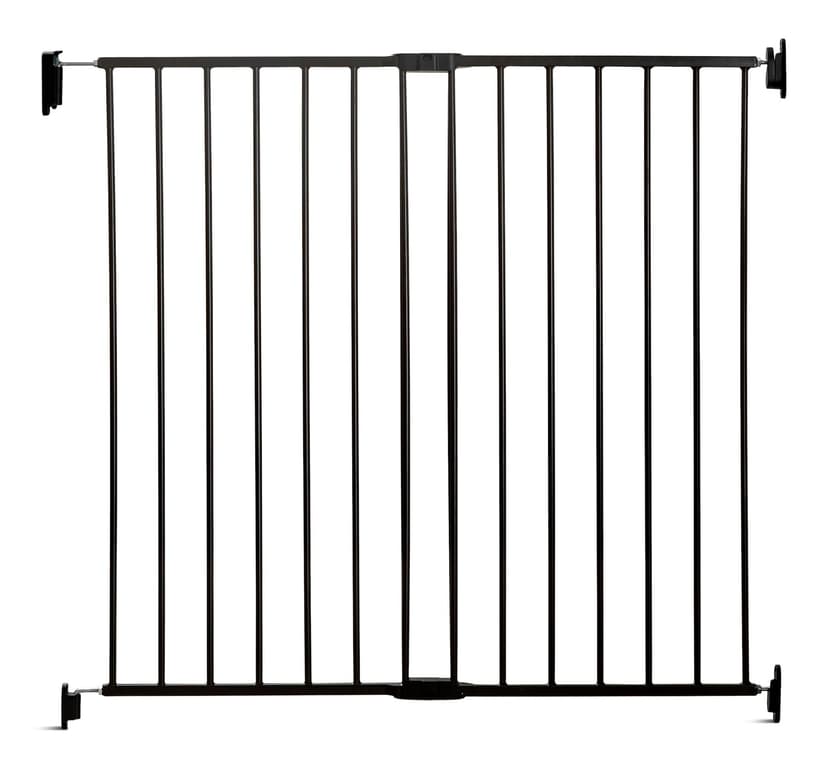 Regalo Top-of-Stairs Baby Gate, Black