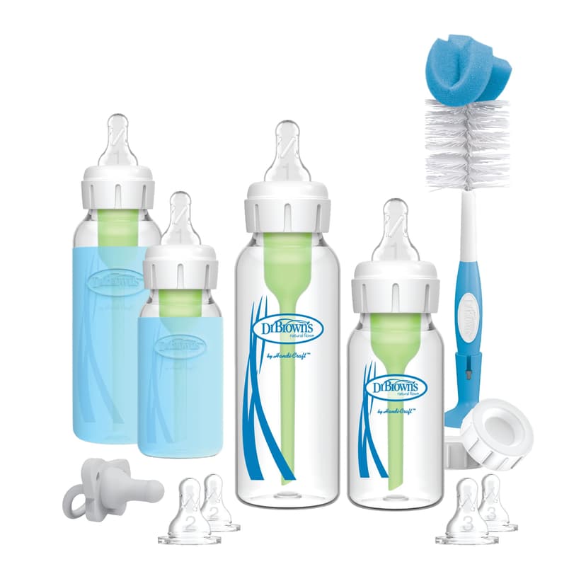 Dr. B's Options+ Glass Narrow Baby Bottle Gift Set