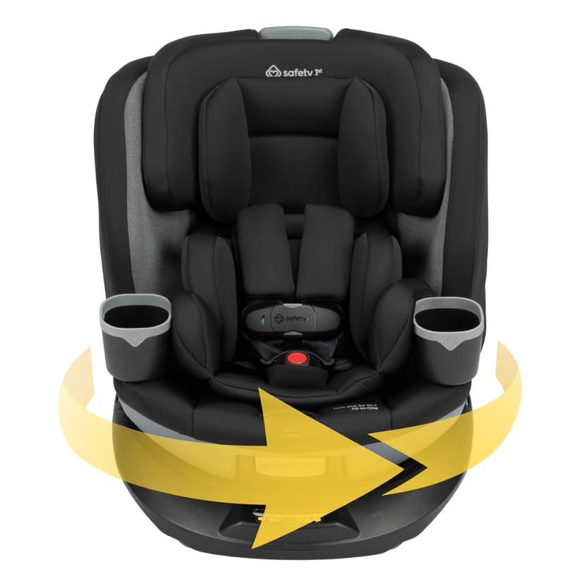 Safety 1st Turn and Go All-in-One Convertible Car Seat with SafetySwivel™ 360 Rotational Technology, Dots
