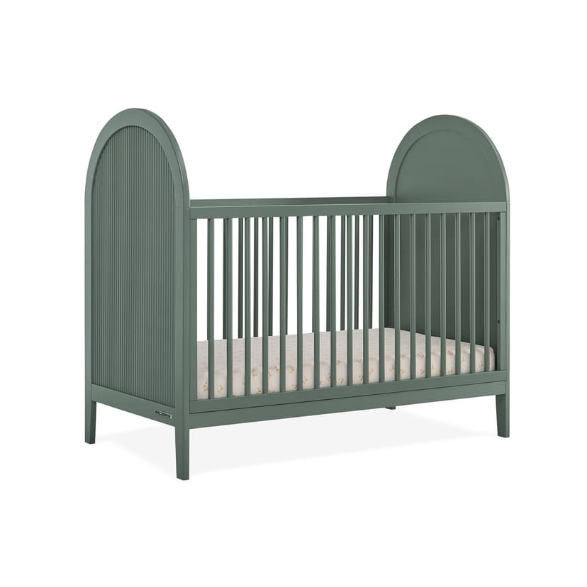 Delta Children Eloise 4-in-1 Convertible Crib, Grassy Glen