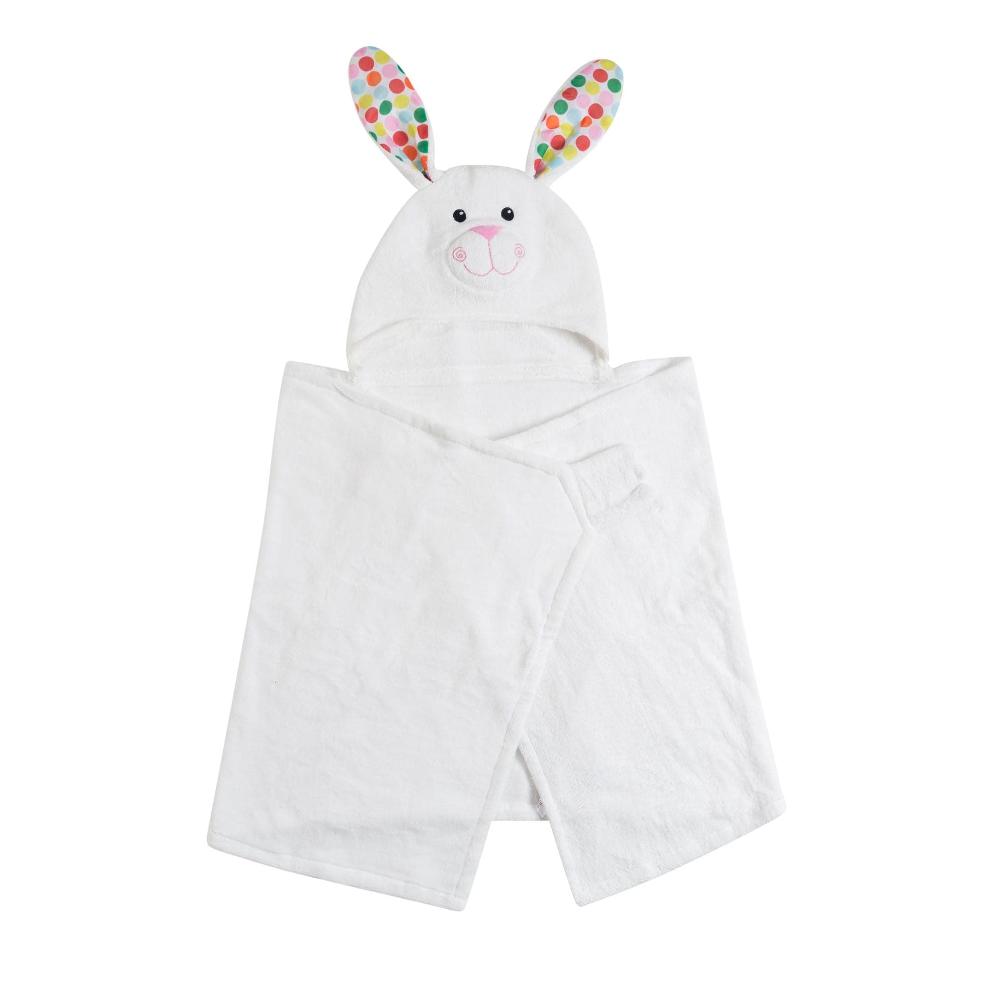 ZOOCCHINI Kids Plush Terry Hooded Bath Towel - Bella the Bunny
