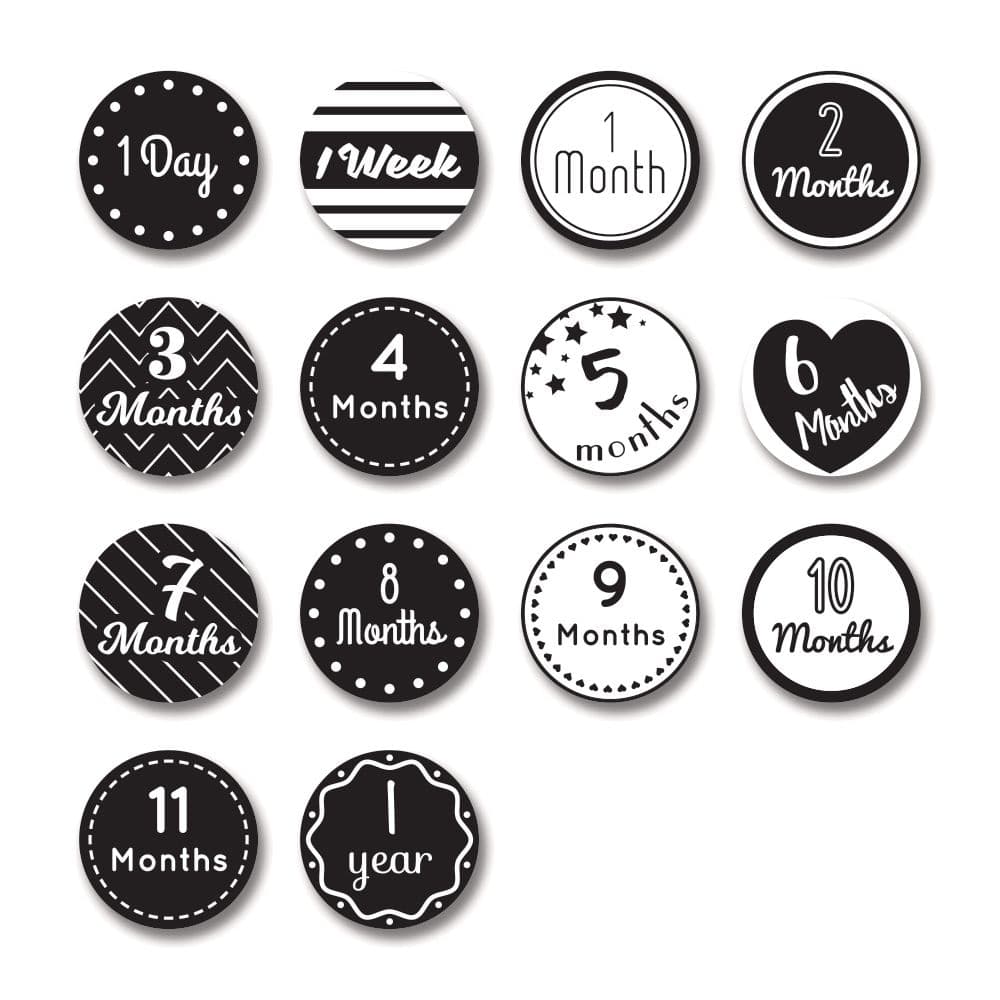 Lulujo Baby's 1st Year Milestone Blanket, Loved Beyond Measure