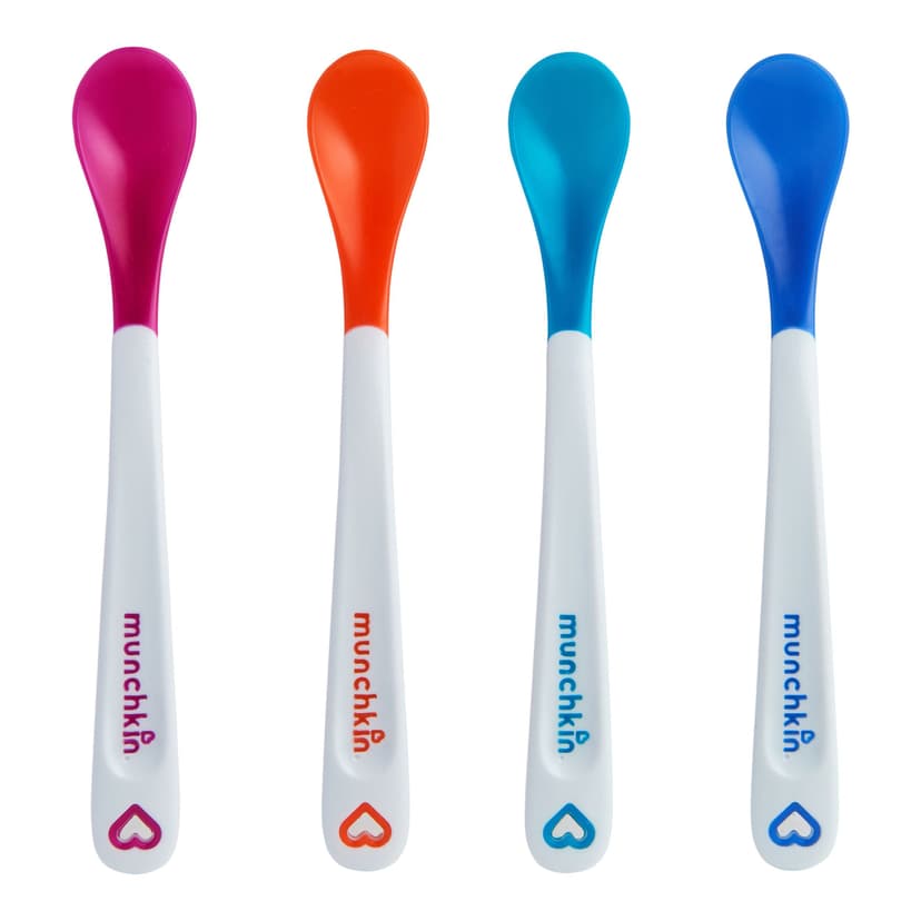 Munchkin White Hot® Safety Baby Spoons, 4-pk