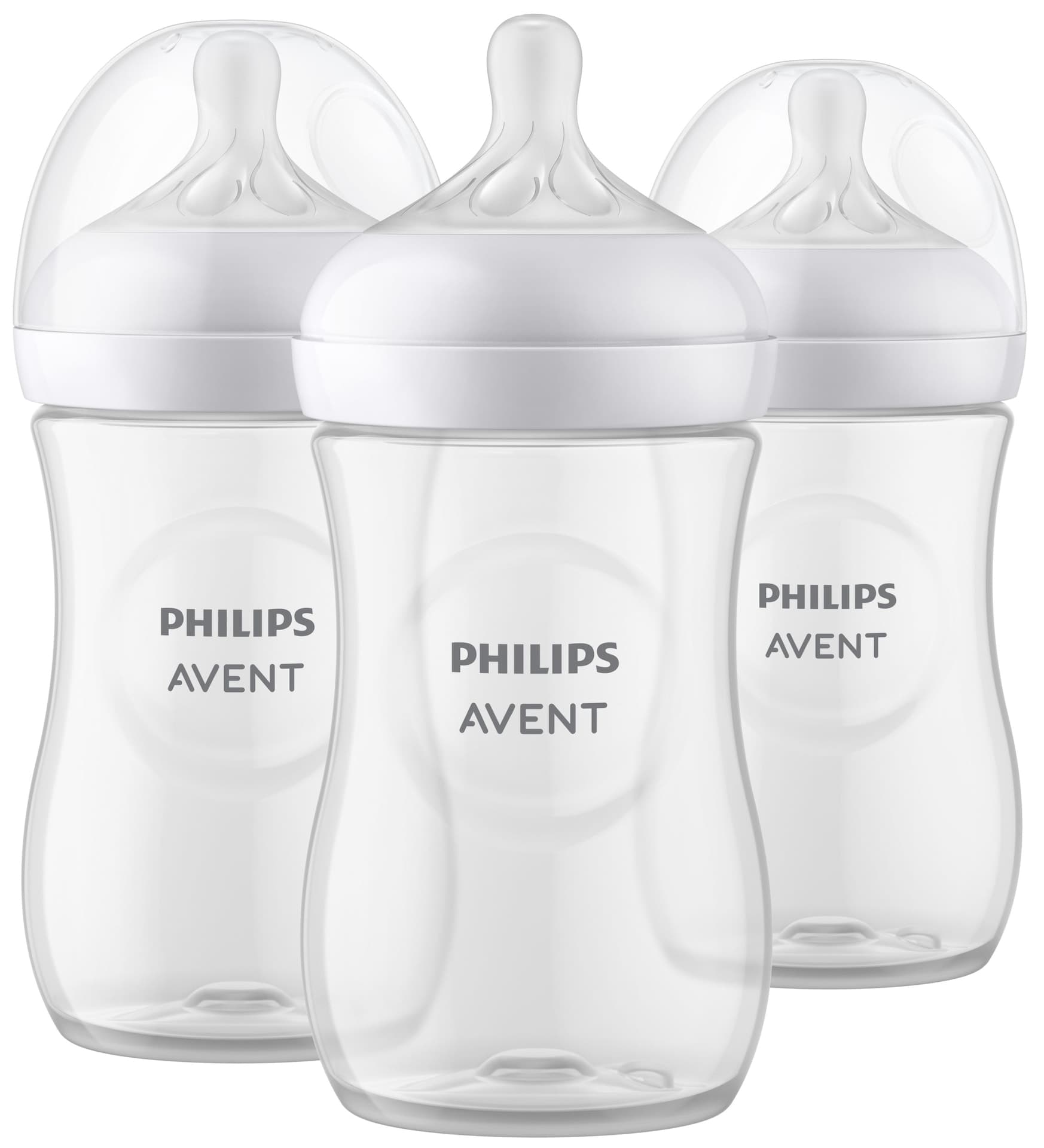 Philips Avent Baby Bottle, SCY903/03 Natural Baby Bottle, 9-oz, 3-pk