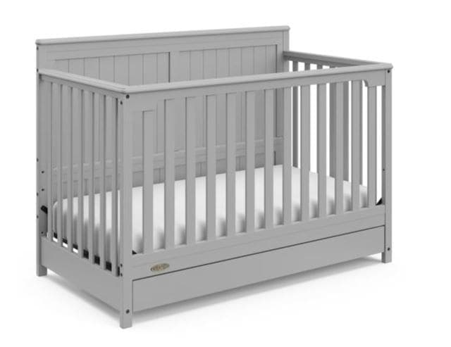 Graco Hadley Crib, Pebble Grey