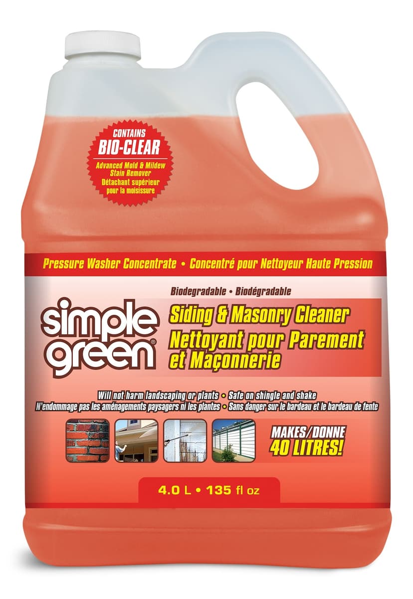 Simple Green Siding & Masonry Pressure Washer Detergent, 4L