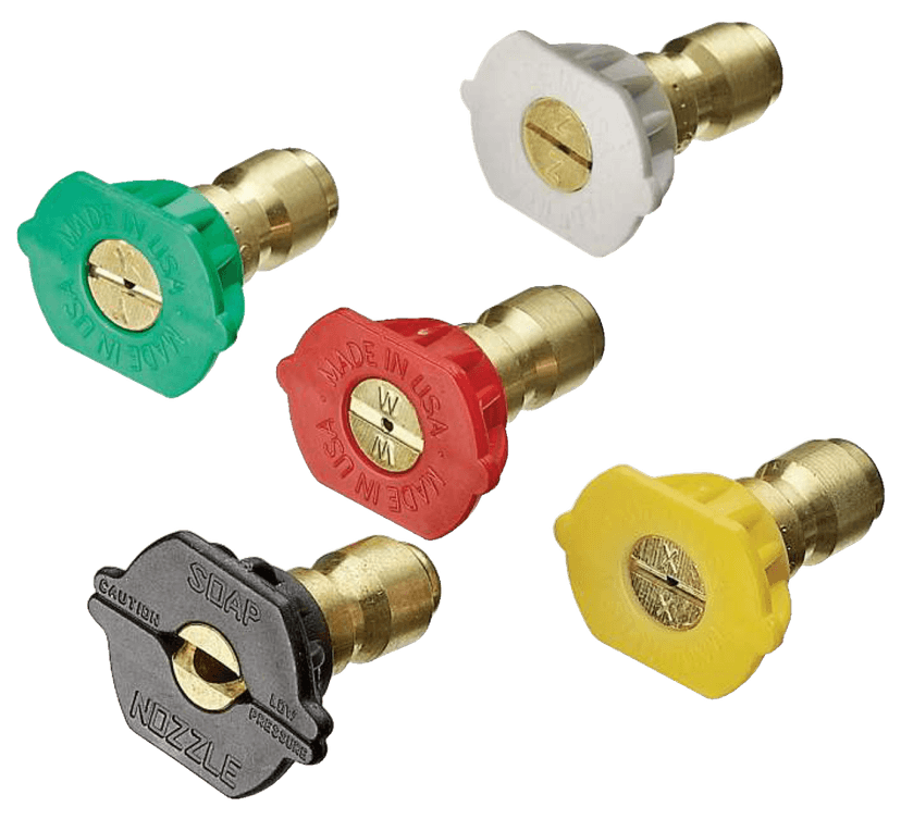 Briggs & Stratton Quick-Connect Spray Nozzle Tips Kit Compatible w/ 4000 PSI Gas Pressure Washer, 5-pk