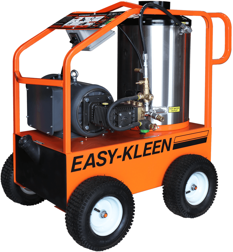 Easy-Kleen Commercial 3000 PSI 3.5 GPM Hot Water Wheeled Electric Pressure Washer