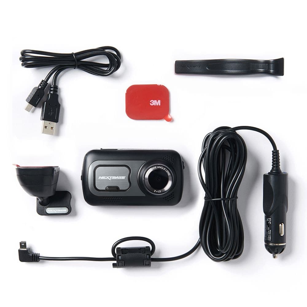 Nextbase 522 GW 1440p Dash Camera with 32 GB Card, Amazon Alexa Built-In