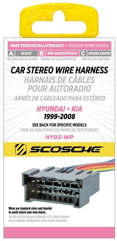 Scosche Hyundai Harness