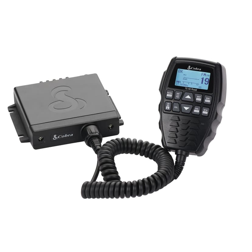 Cobra 75 AllRoad Bluetooth Wireless CB Radio, IP66 Rated, Black