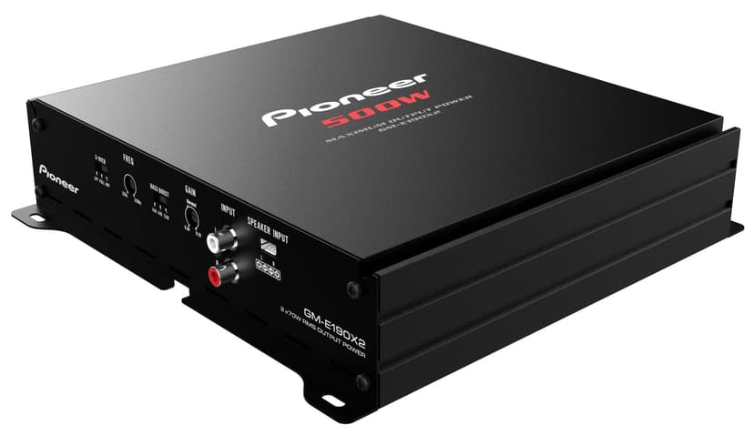Pioneer GM-E190x2 2-Channel Bridgeable Amplifier, 500W