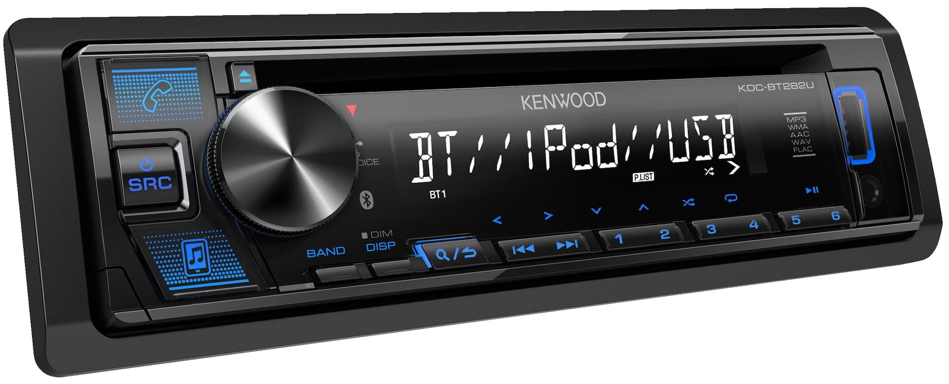 Kenwood KDC-BT282U CD Receiver with Bluetooth