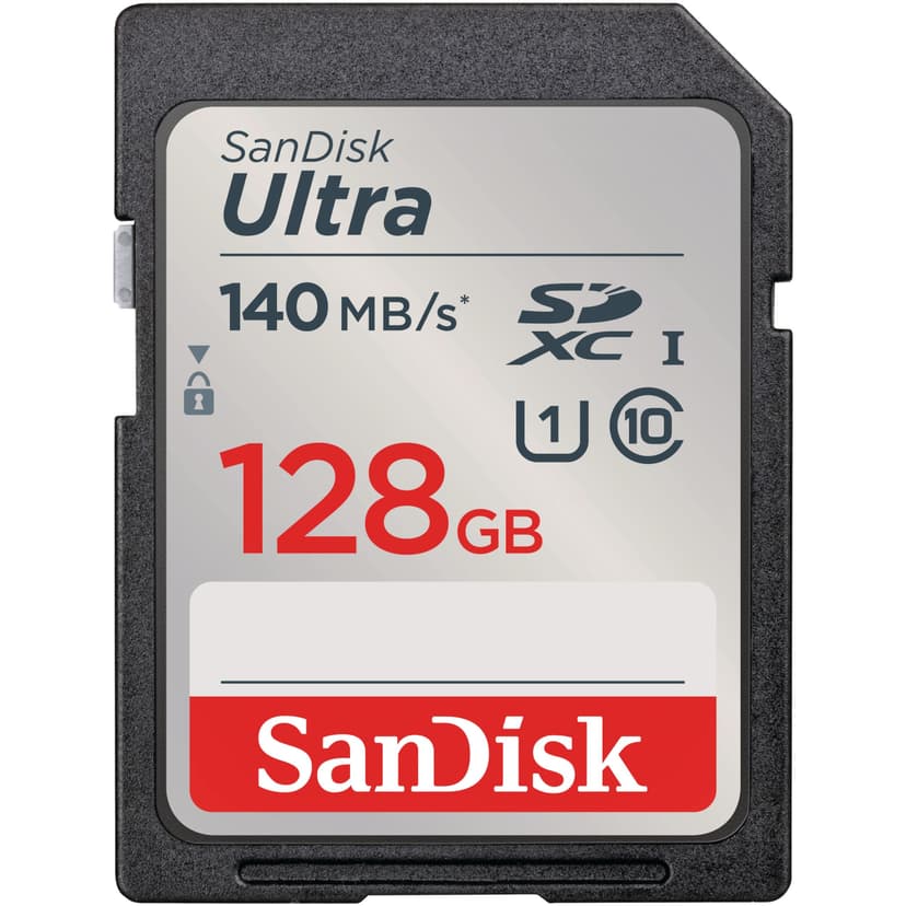 Sandisk Ultra 128GB SDHC Class 10 Memory Card