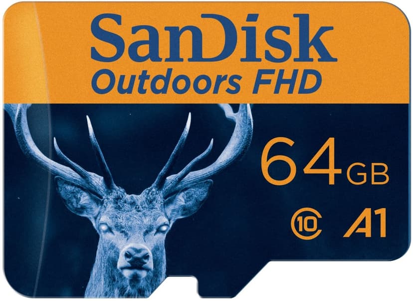 Sandisk Outdoors™ 64GB FHD microSDXC™ UHS-I Memory Card