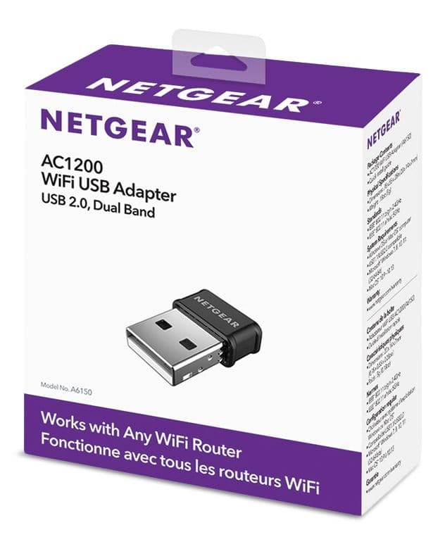 Netgear AC1200 Dual Band Wi-Fi USB Adapter