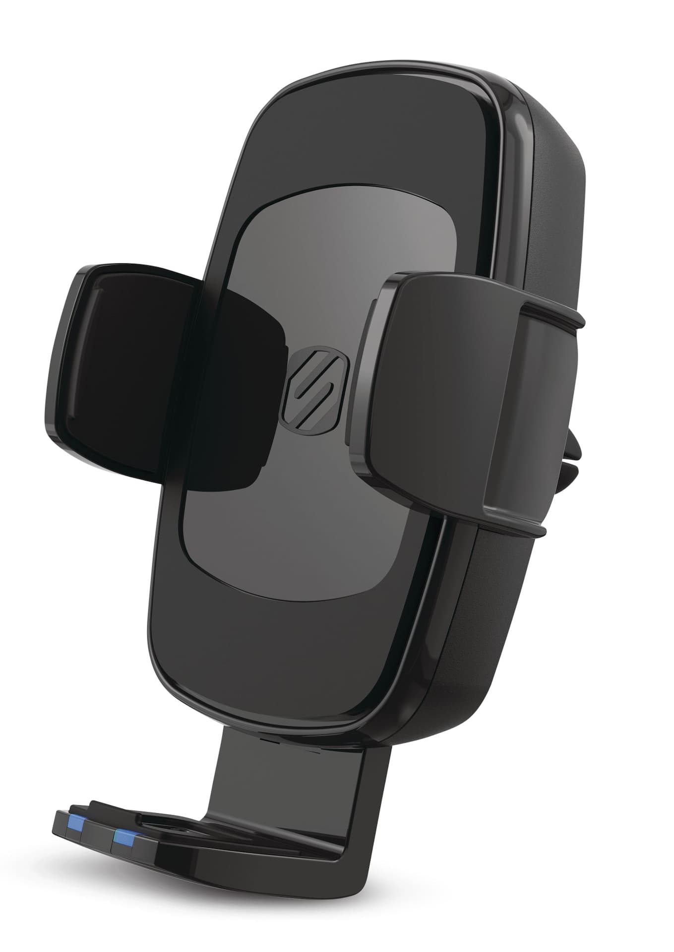 Scosche UQ3 Universal Phone Mount, Wireless Charging, 20W USB-C Power Delivery Port, Black