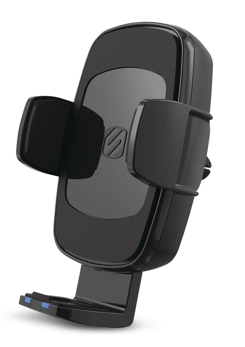 Scosche UQ3 Universal Phone Mount, Wireless Charging, 20W USB-C Power Delivery Port, Black