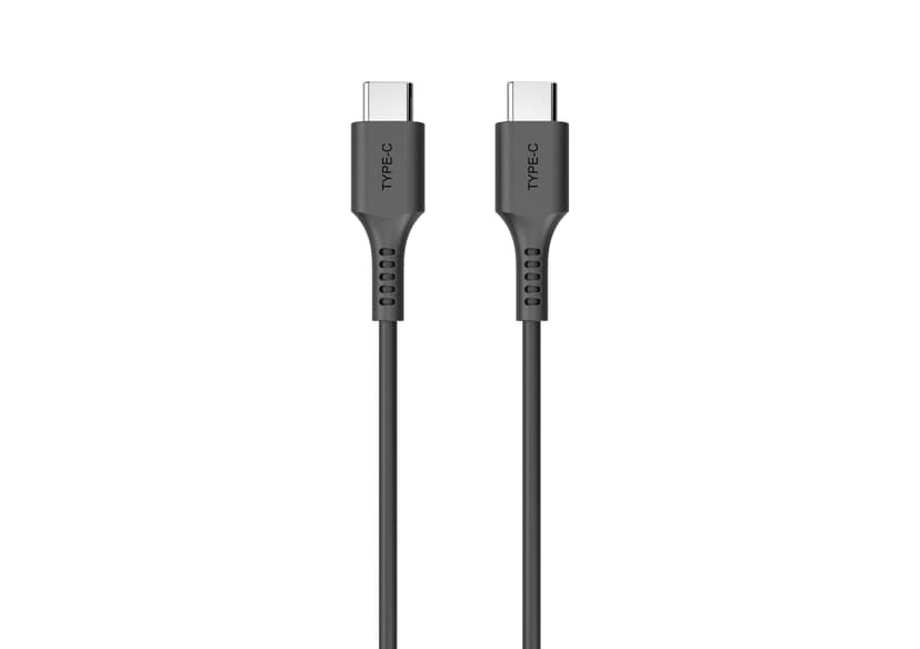 Bluehive Type-C Charge & Sync Cable, PVC, For Select Apple & Android Devices, Black, 10-ft USB-C Cable