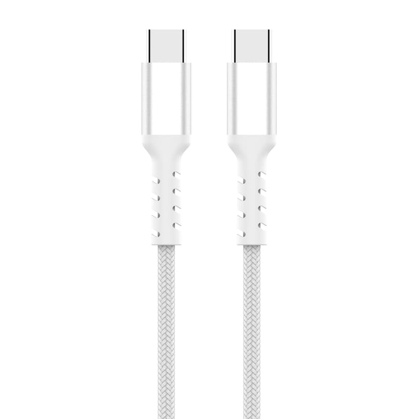 BLUEHIVE Universal Braided USB C To C Cable with Fast Charging, 3-ft
