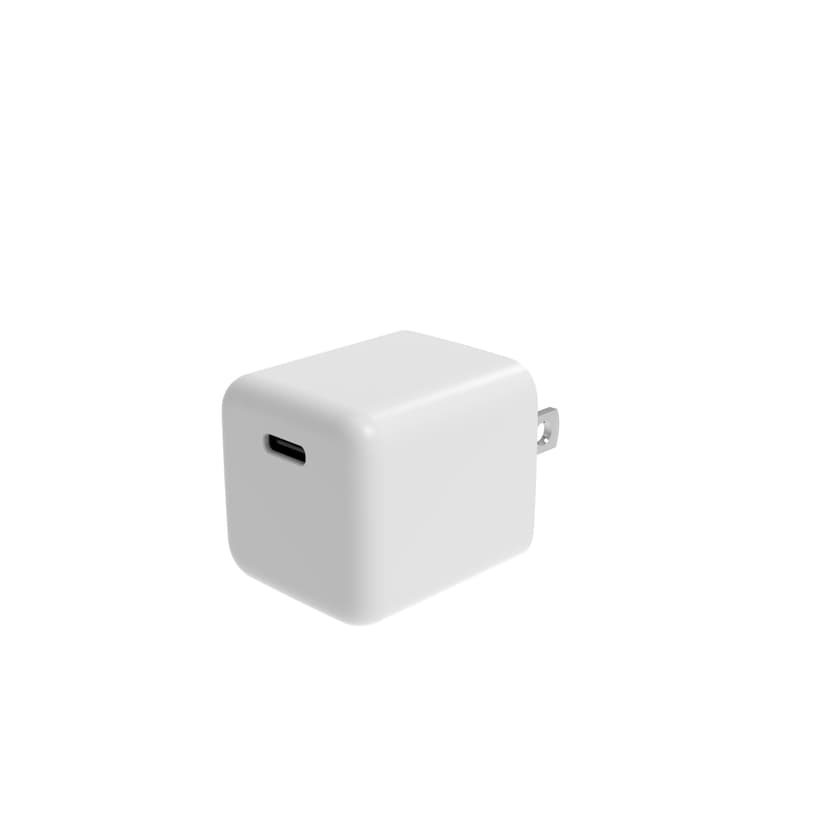 Bluehive 30 Watt USB-C Fast Charge PD Wall Charger for Smartphones & MacBook Air, White