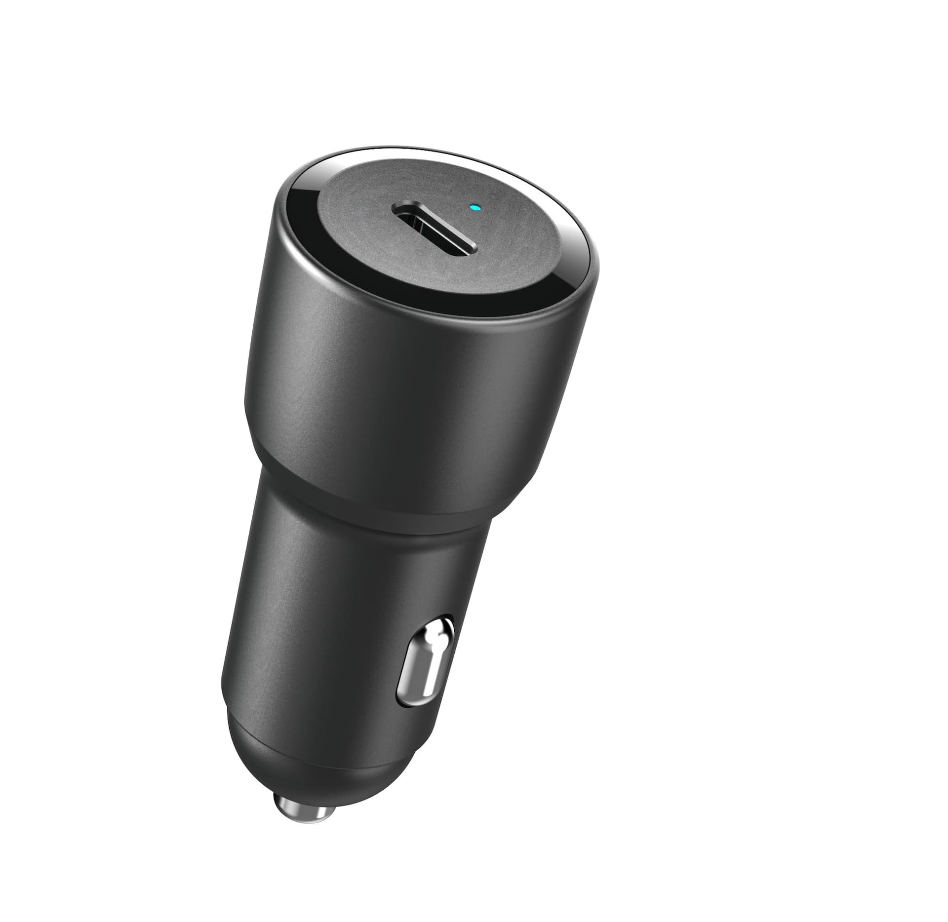Bluehive 30W PD Car Charger with USB-C Port, Compatible with Most Devices, Black