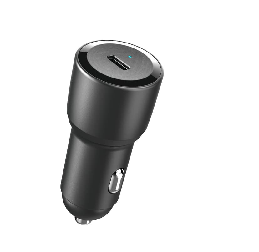 Bluehive 30W PD Car Charger with USB-C Port, Compatible with Most Devices, Black