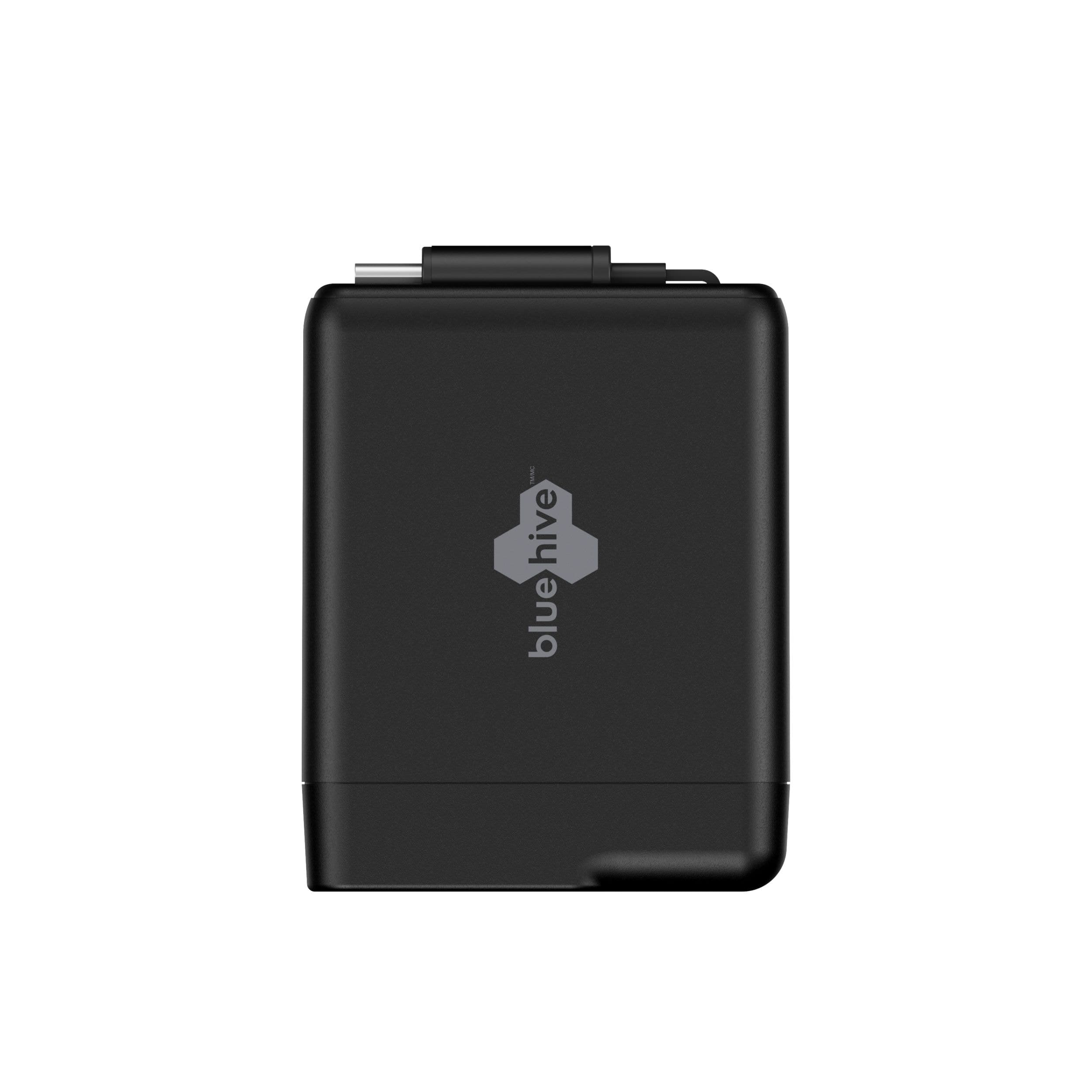 Bluehive GaN PD Wall Charger with Retractable USB Type-C Cable, 45W