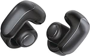 Bose Ultra Open Wireless In-Ear Bluetooth Earbuds with OpenAudio, Black