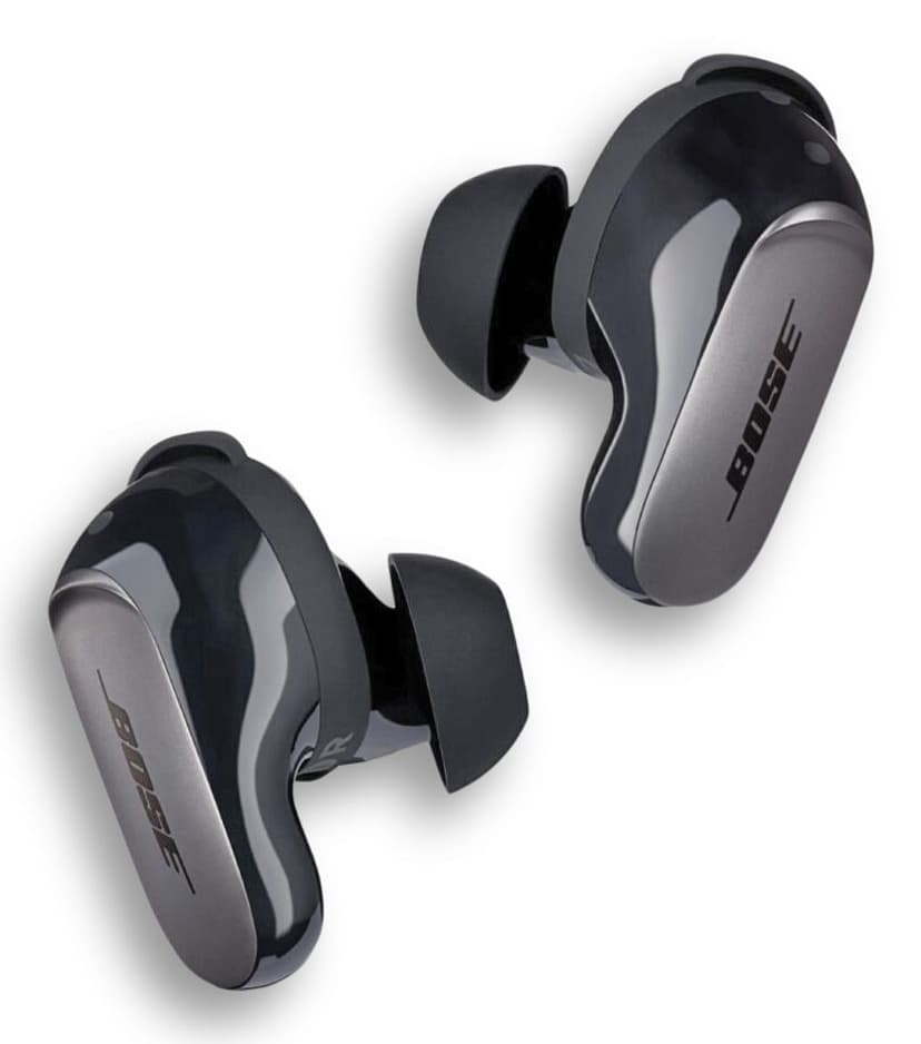 Bose QuietComfort Ultra Wireless Noise Cancelling Earbuds with Immersive Audio, Black