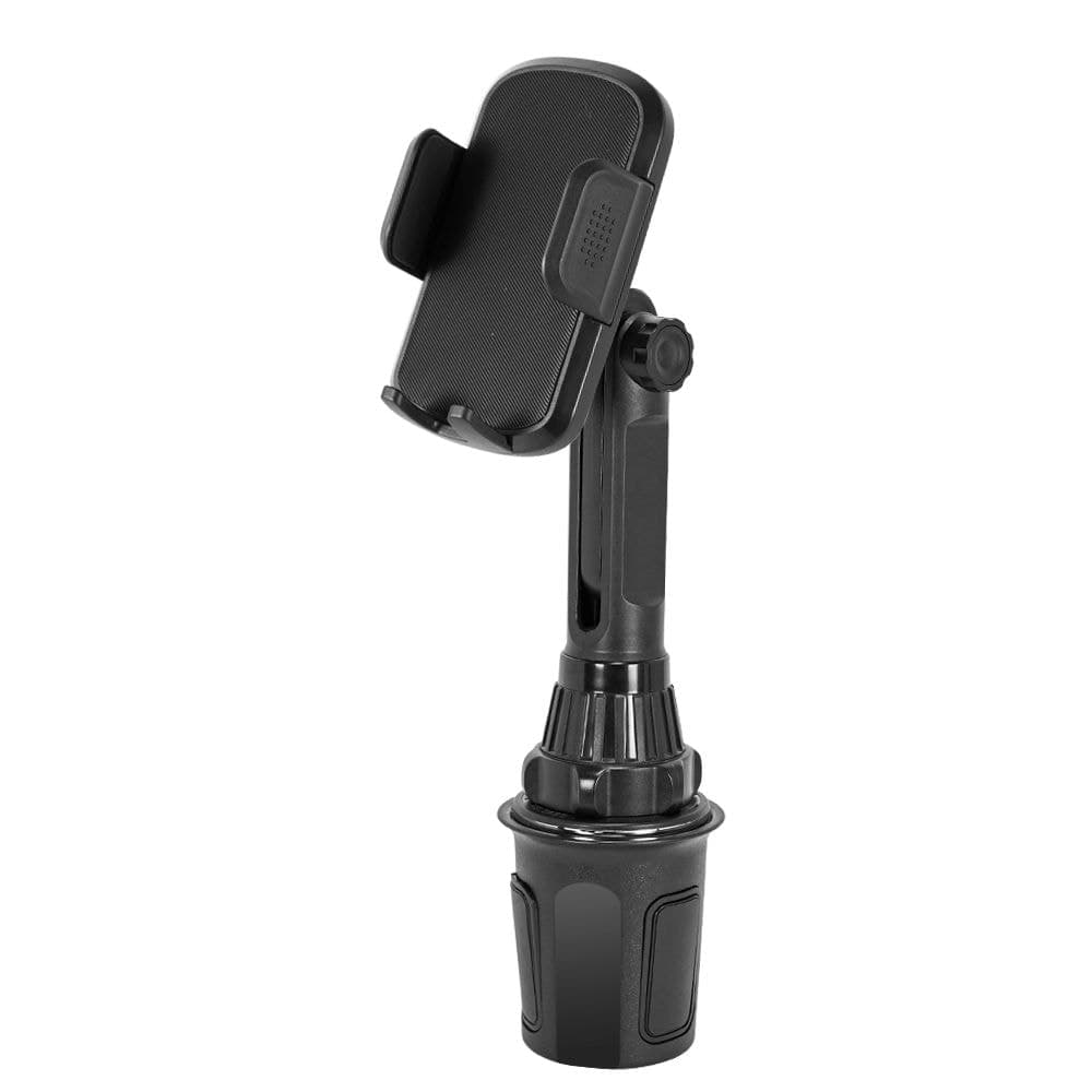 Bluehive Cup Holder Phone Mount with Expandable Base, Compatible with Most Smartphones, Black