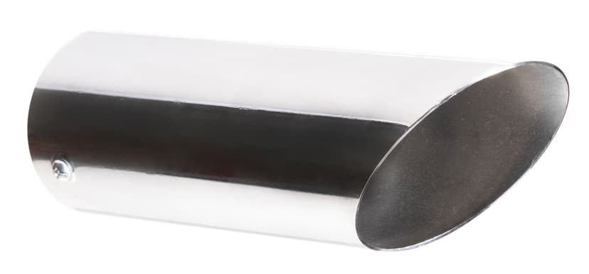 Stallion Chrome Slant Exhaust Tip, 9-in