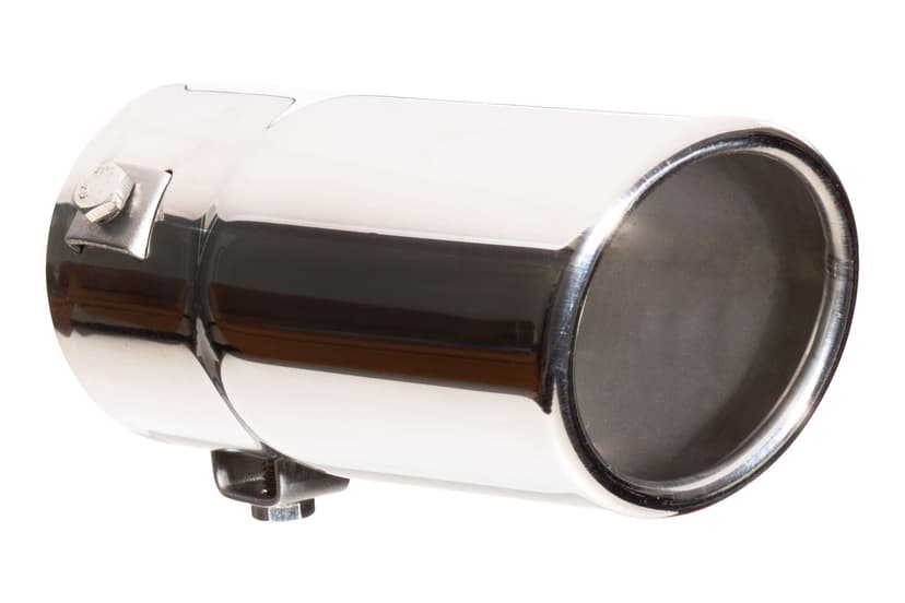 Stallion Polished Rolled Edge Exhaust Tip, 5-in