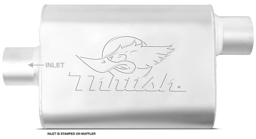 Thrush® Welded Centre/Offset Universal Muffler, 17651