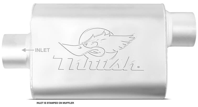 Thrush® Welded Centre/Offset Universal Muffler, 17649