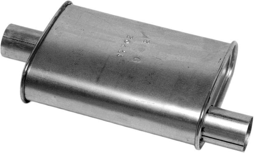 Thrush® Universal Turbo Muffler, 17702 - Offset / Centre