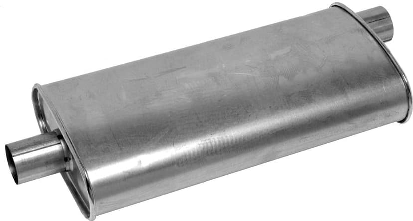 Thrush® Universal Turbo Muffler, 17718 - Offset / Centre