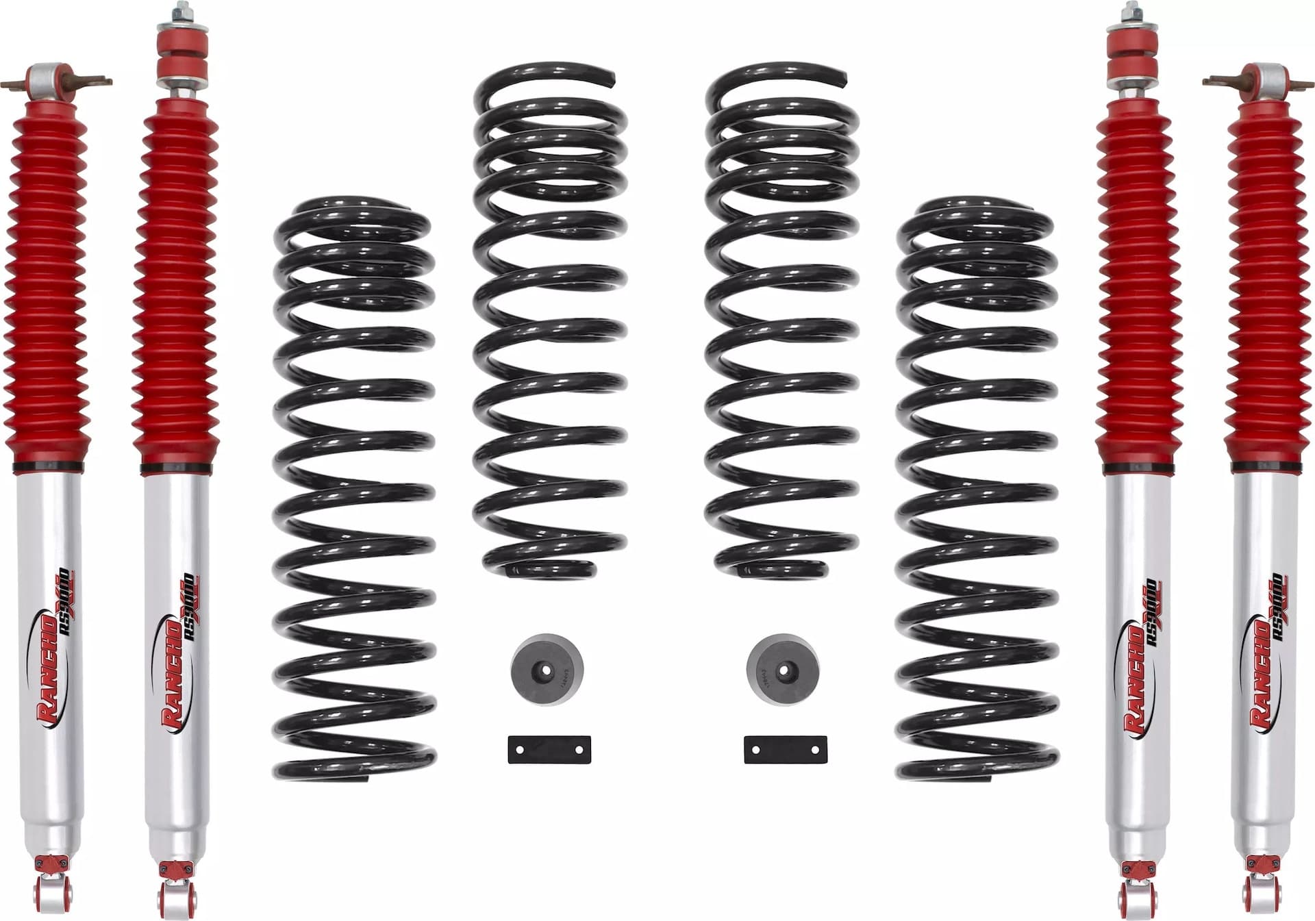 Rancho Lift Kit, 2007-2018 Jeep Wrangler JK 2 Door, Front/Rear