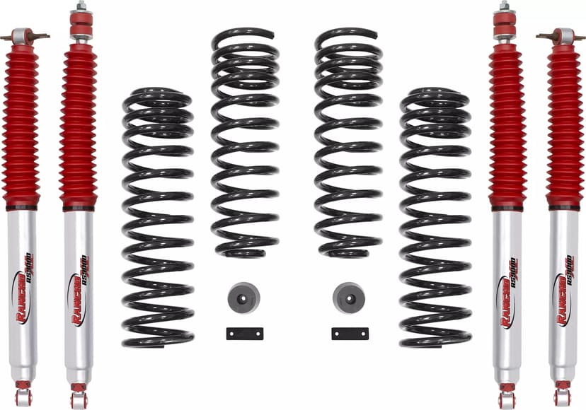 Rancho Lift Kit, 2007-2018 Jeep Wrangler JK 2 Door, Front/Rear