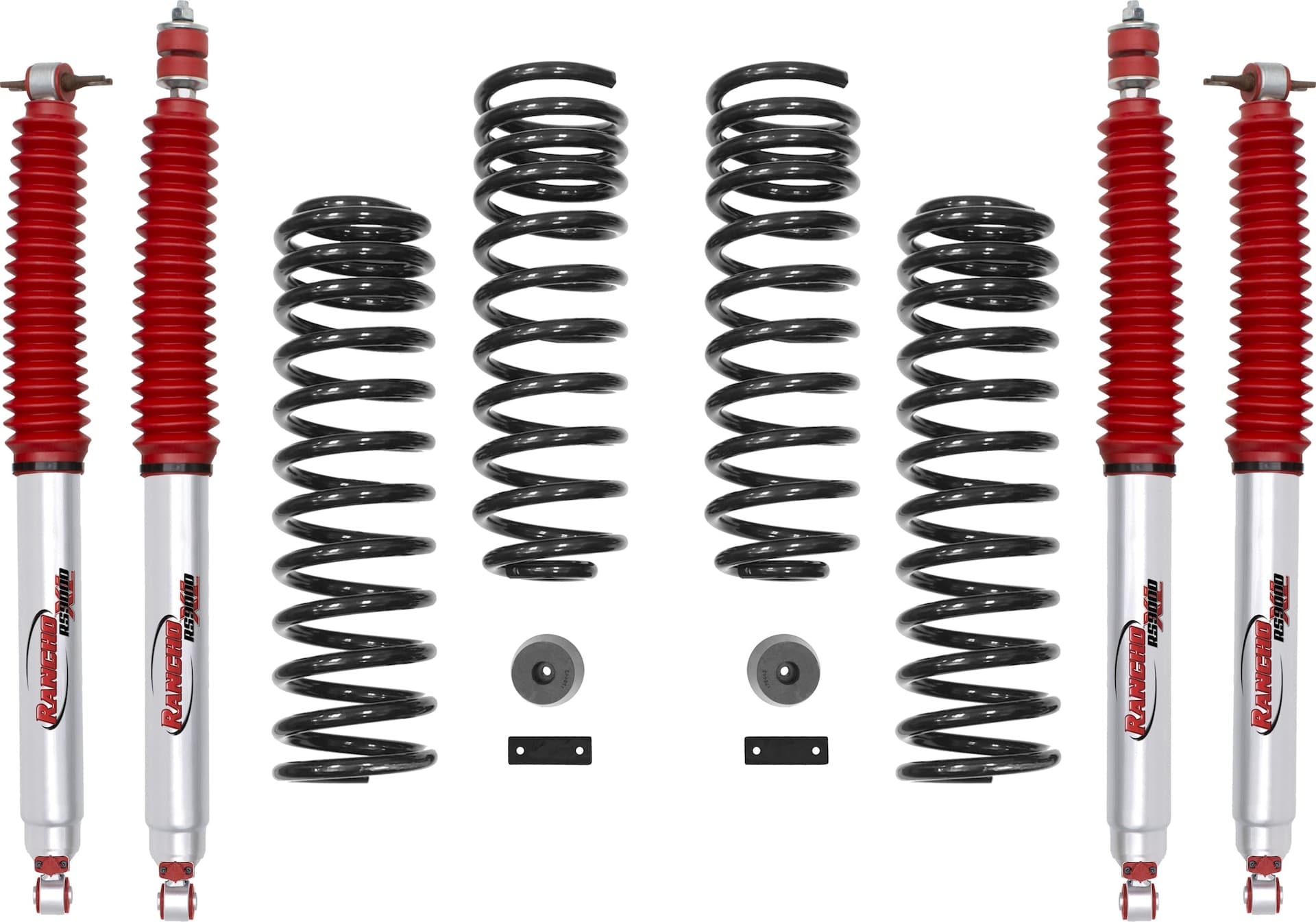 Rancho Lift Kit, 2007-2018 Jeep Wrangler JK 4 Door, Front/Rear