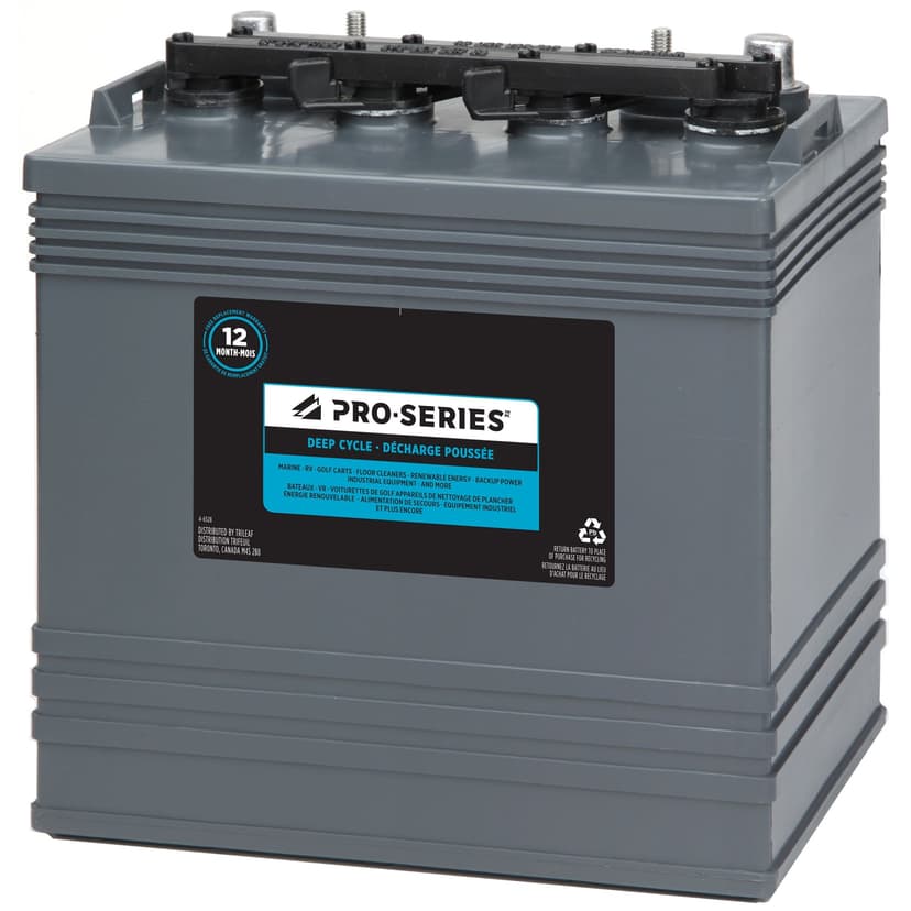 Pro-Series Commercial Group Size GC8 8-Volt Deep Cycle Battery