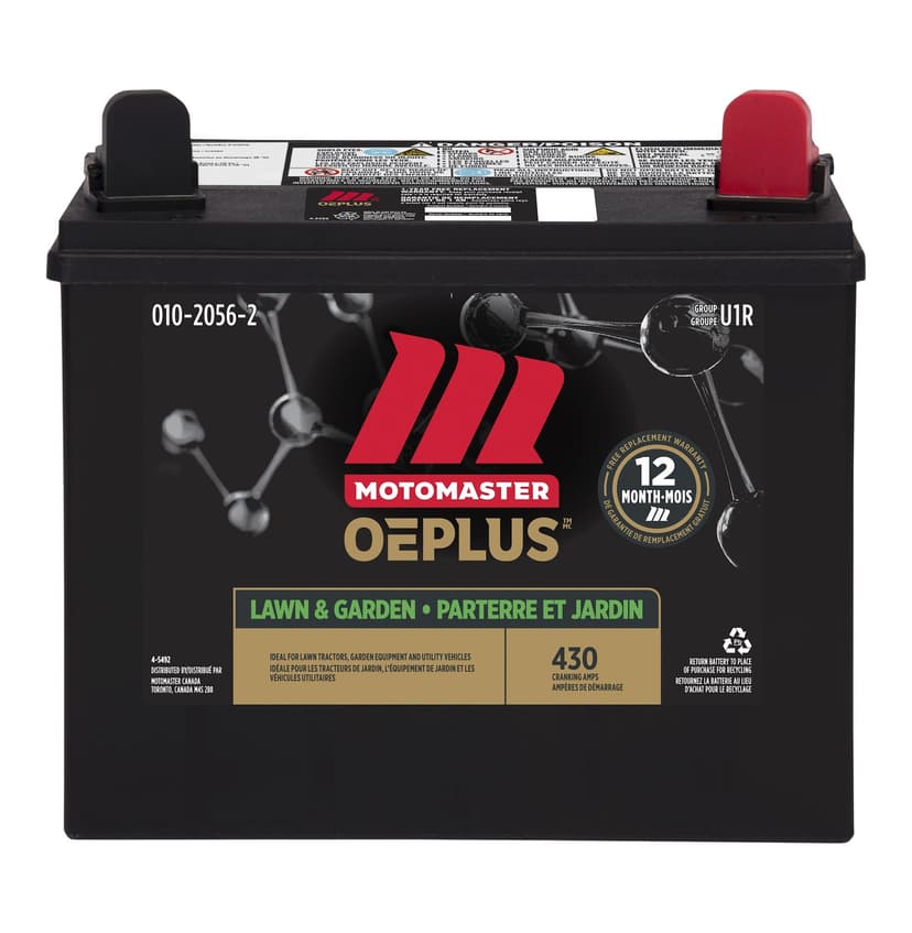 MOTOMASTER OEPLUS Group Size U1R Small Engine Battery, 350CCA