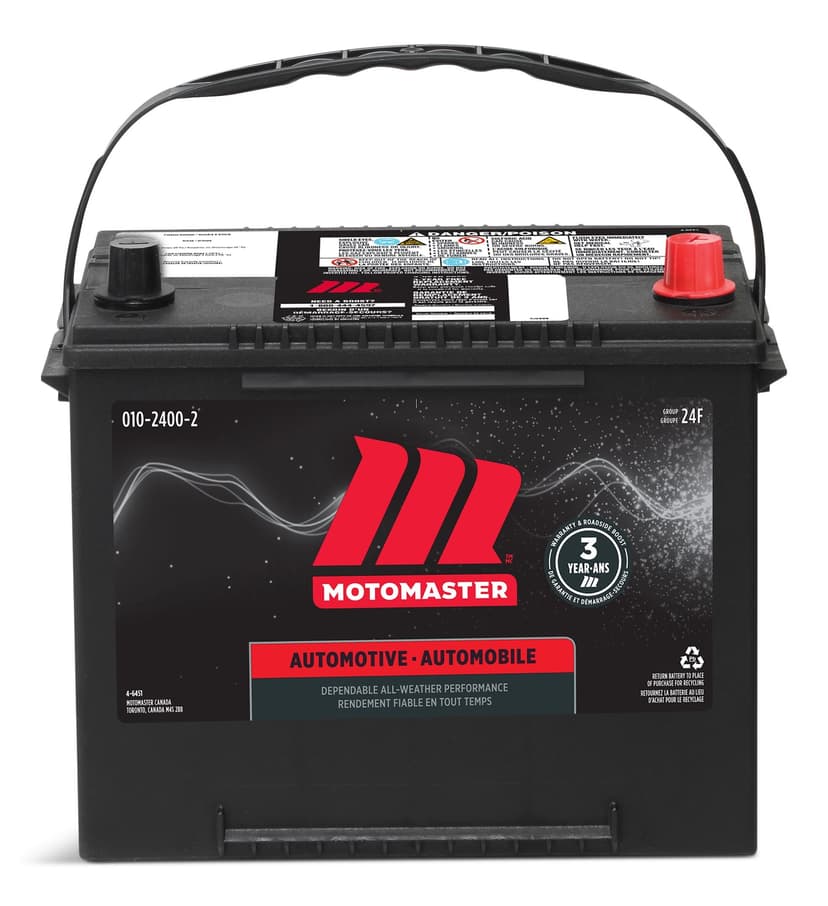 MOTOMASTER Group Size 24F Battery, 650 CCA