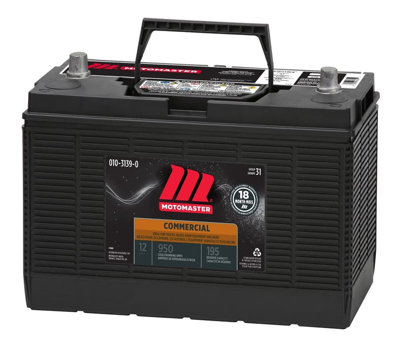 MOTOMASTER Commercial Group Size 31A Battery, 950 CCA