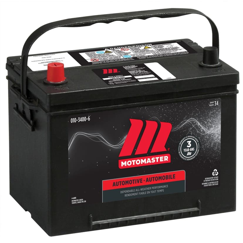MOTOMASTER Group Size 34 Battery, 700 CCA