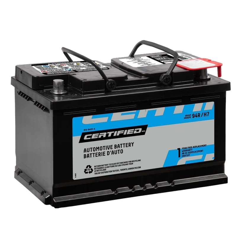 Certified Group Size 94R (L4/H7) Battery, 715 CCA