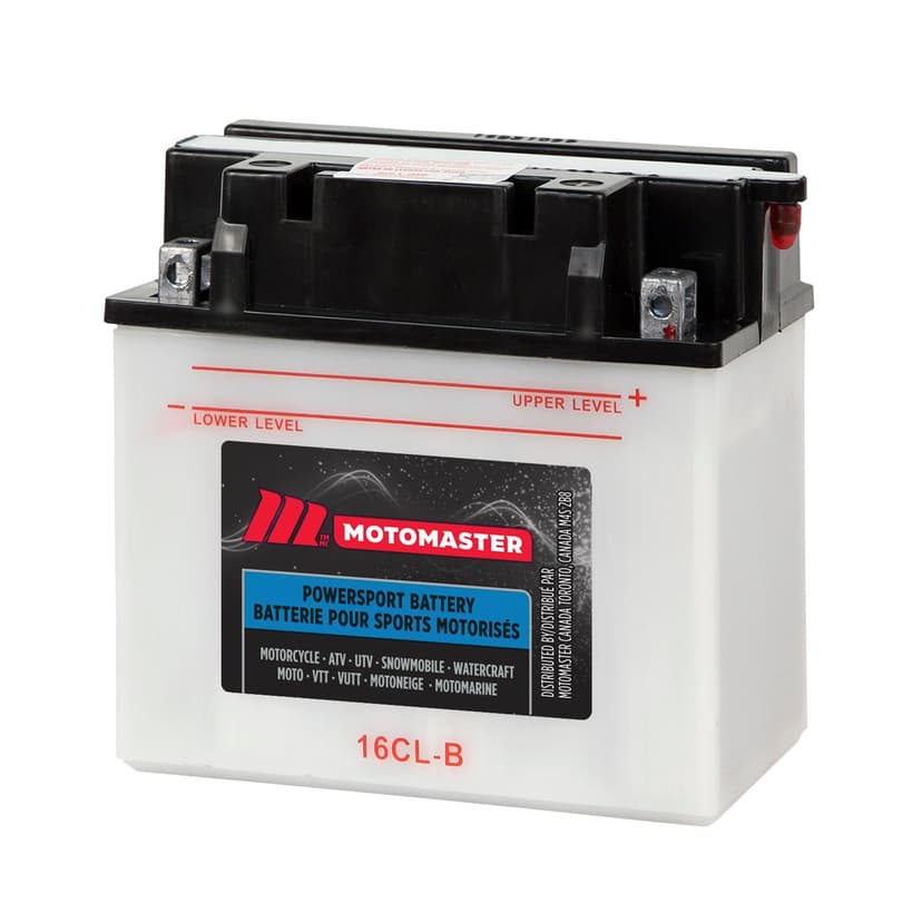 MOTOMASTER Powersports Battery, 16CL-B