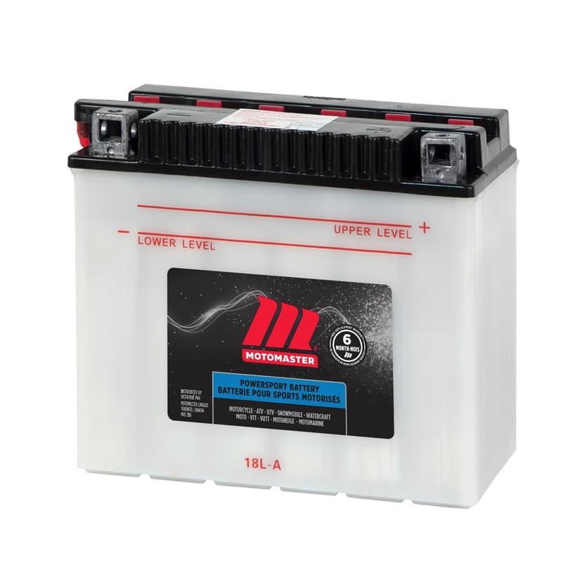 MOTOMASTER Powersports Battery, 18L-A