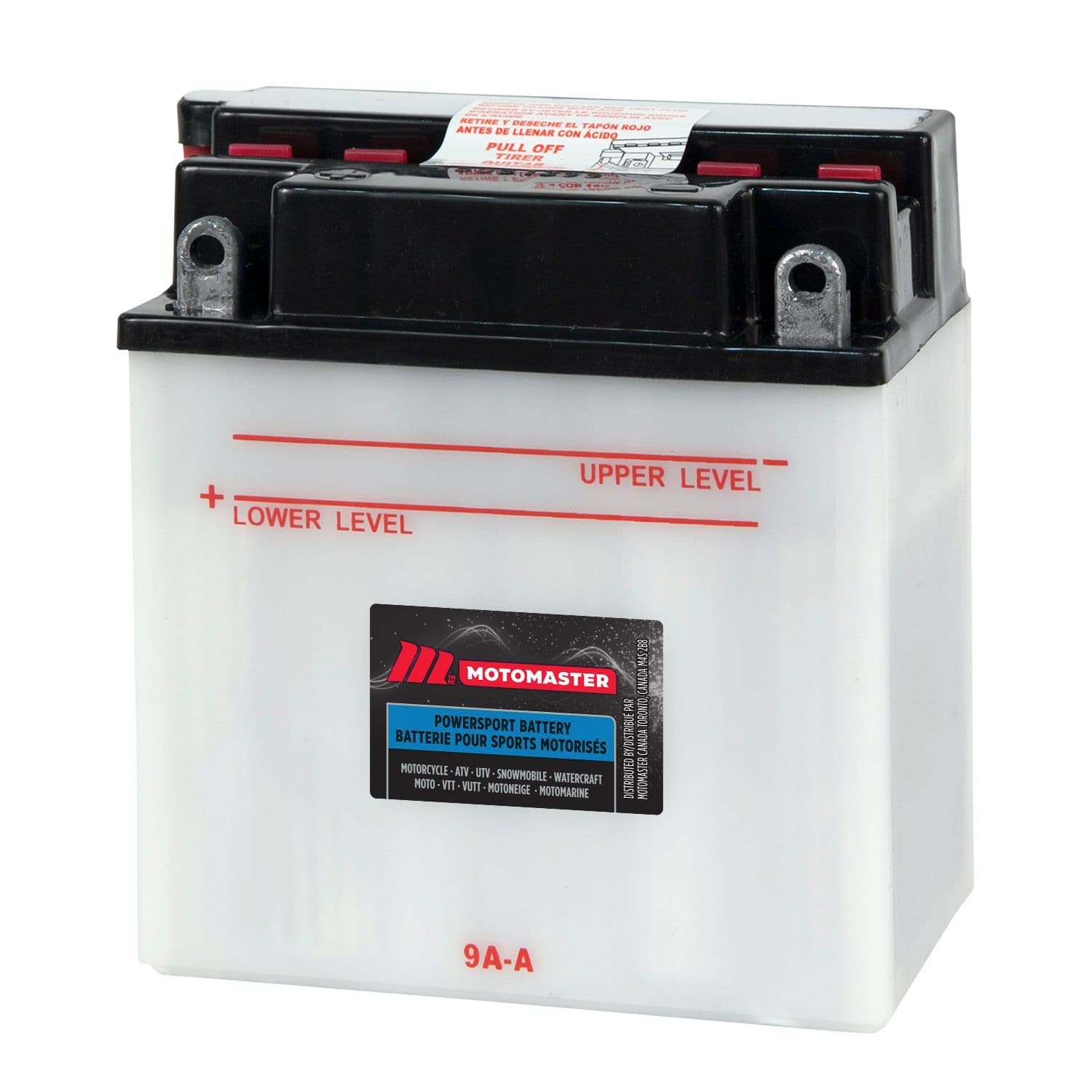 MOTOMASTER Powersports Battery, 9A-A