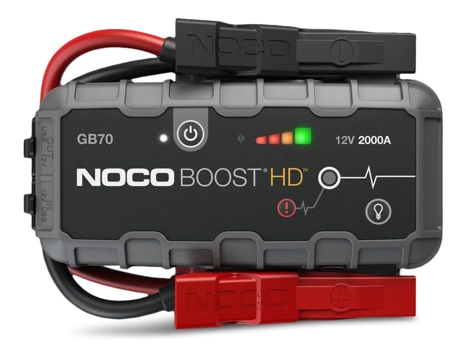 NOCO GB70 Boost HD Booster Pack/Jump Starter, 2000-Amp, 12V